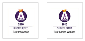 Best Innovation Website - Best Casino Website - Awards